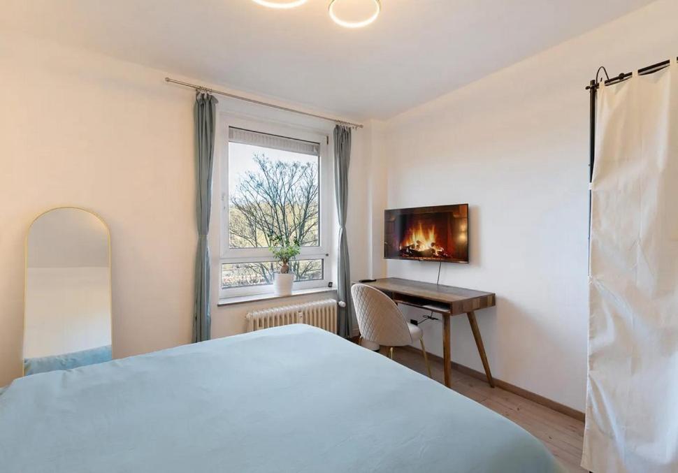 Charmentes Privatzimmer Mit Kueche, Naturgebiet Dusseldorf Ngoại thất bức ảnh