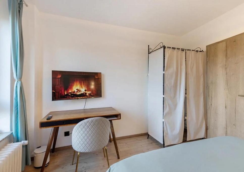 Charmentes Privatzimmer Mit Kueche, Naturgebiet Dusseldorf Phòng bức ảnh